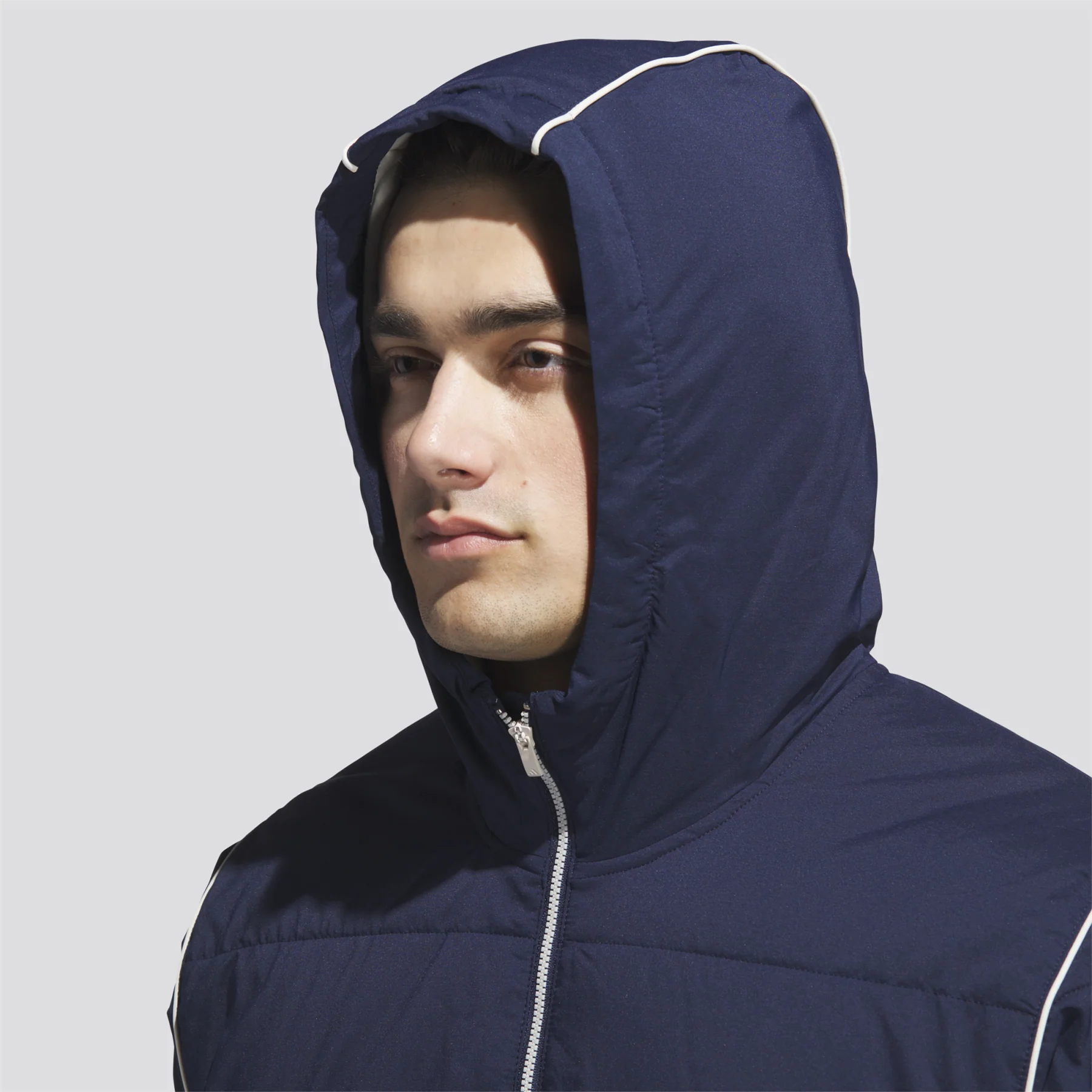 Beyond The Course Twistweave Half-Zip Jacket Collegiate Navy - Image 5