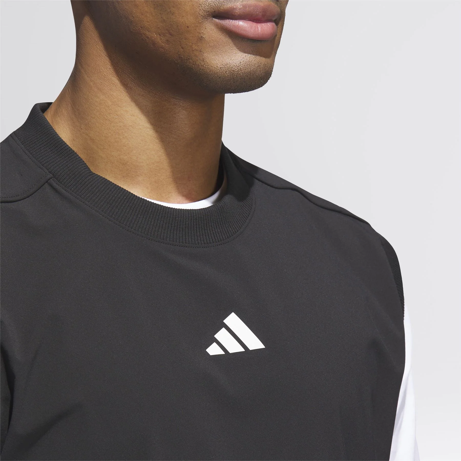 Beyond The Course Twistweave Loose Fit Vest Black - Image 5