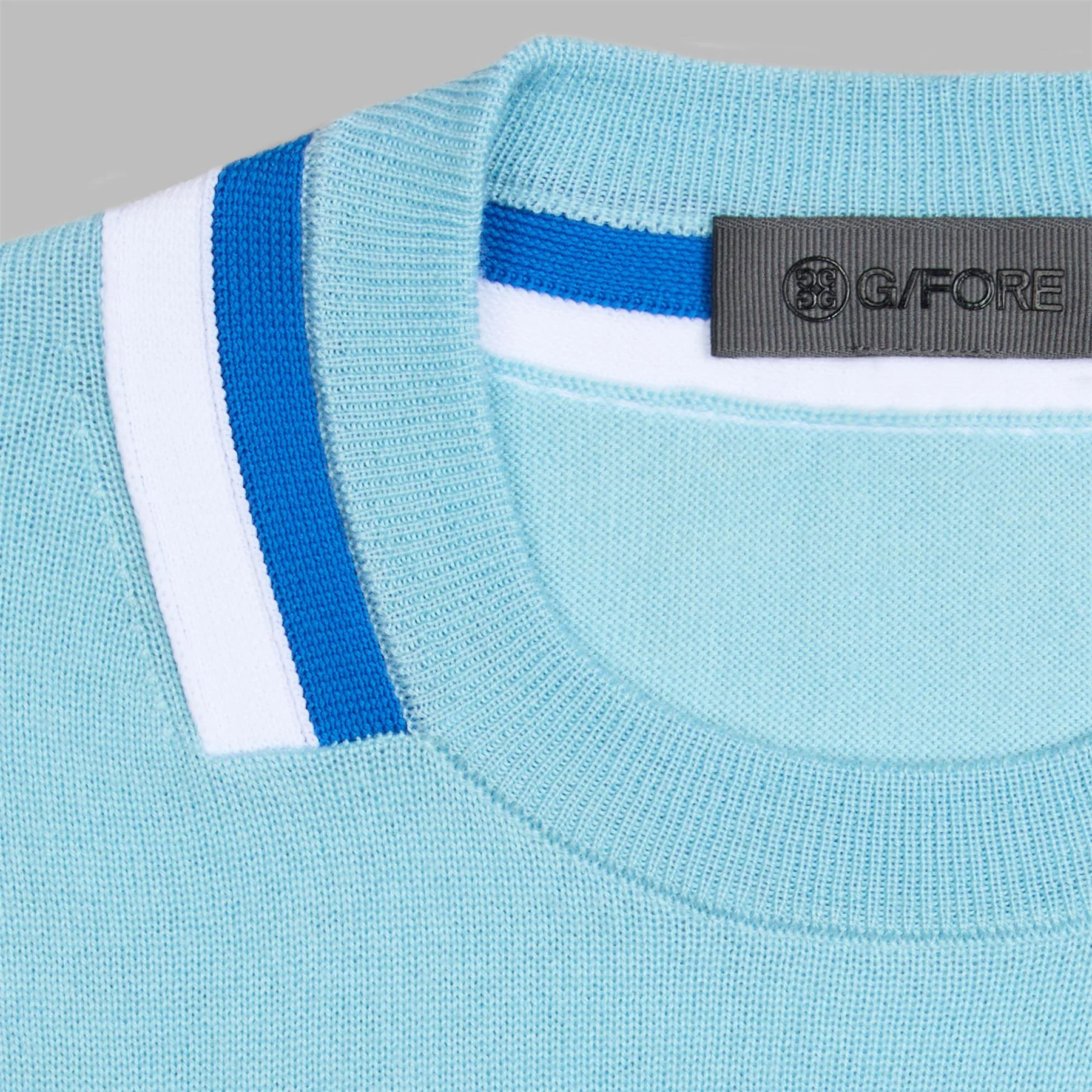 Color Block Merino Wool Sweater Daybreak - Image 3