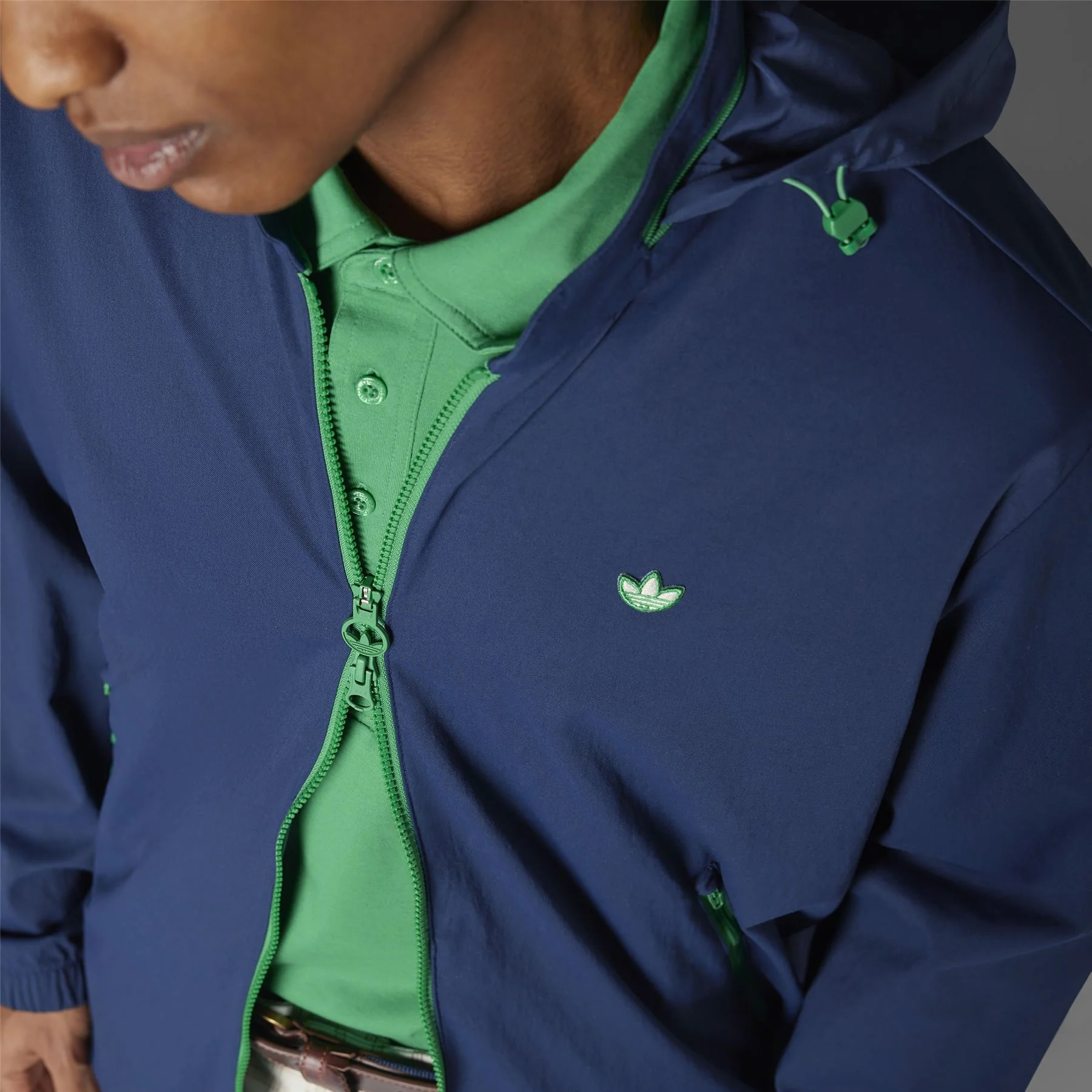 Convertible Hooded Jacket Night Indigo - Image 6