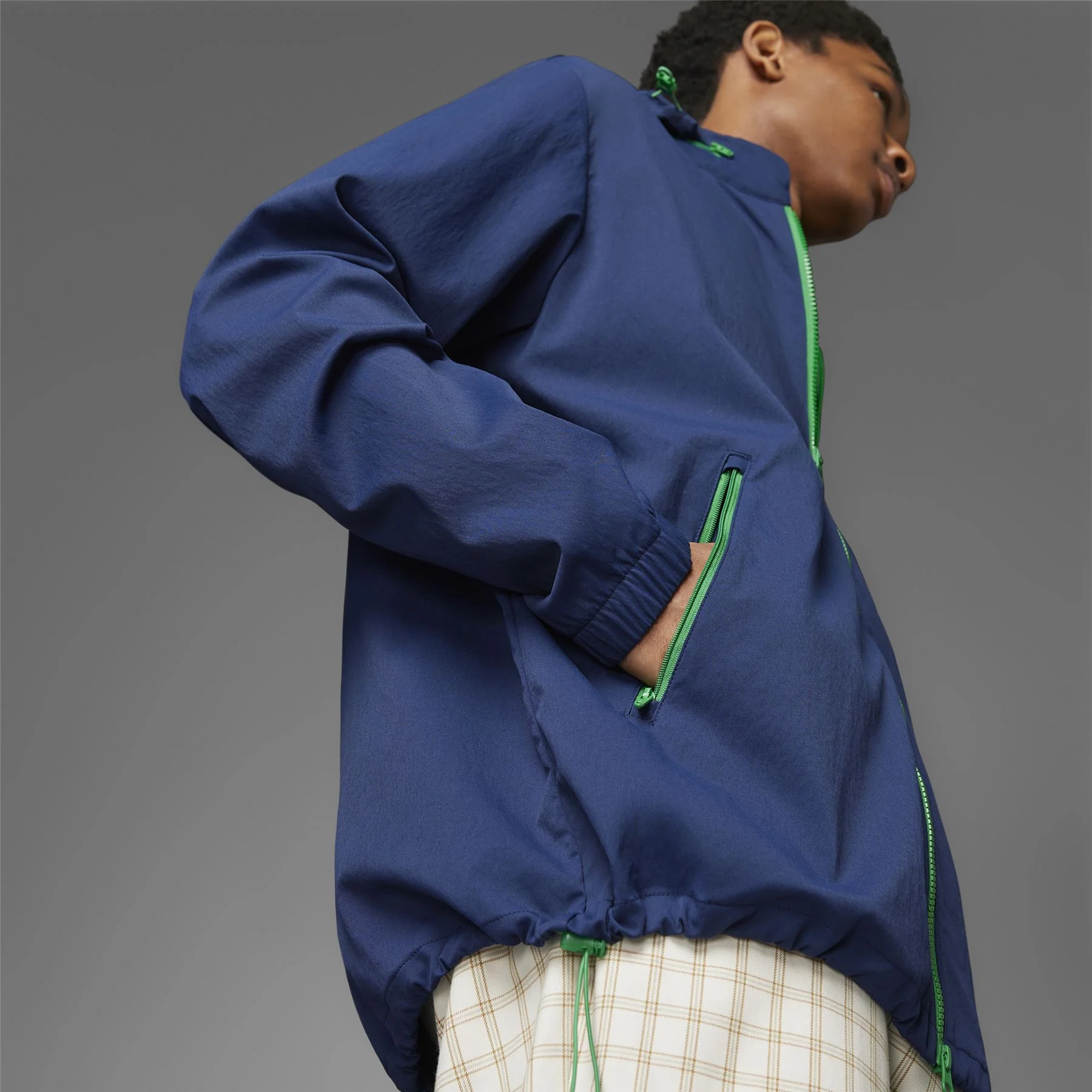 Convertible Hooded Jacket Night Indigo - Image 7