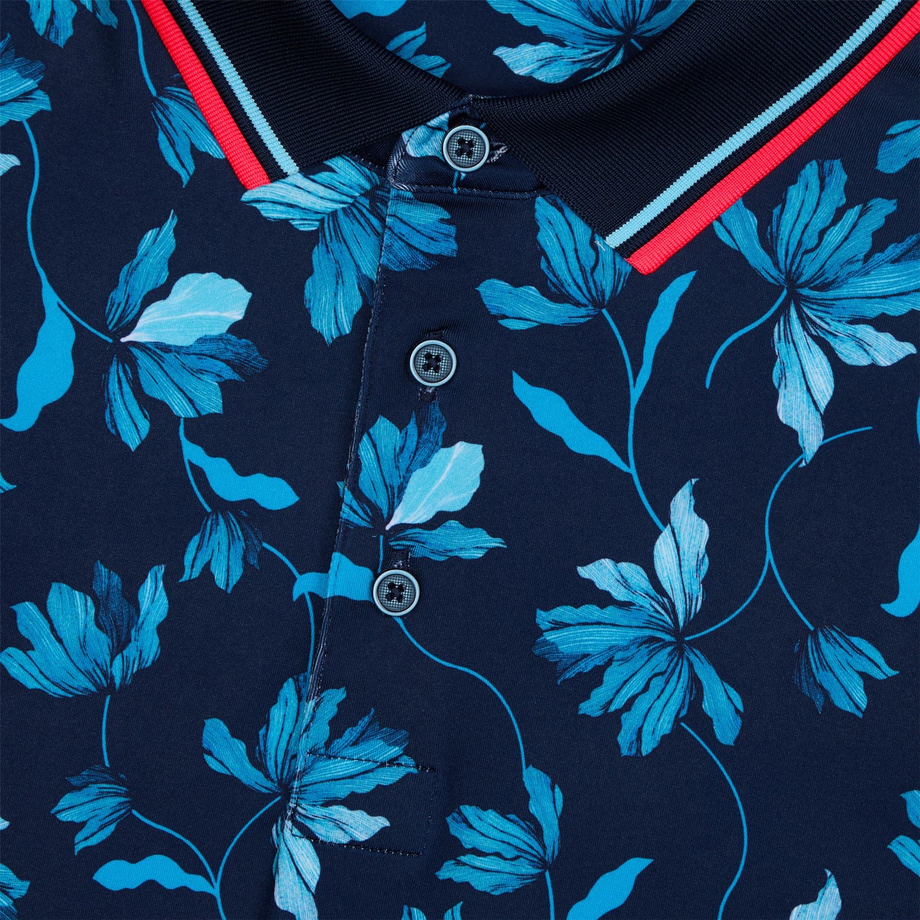 Iris Tech Stretch Jersey Polo Twilight - Image 3