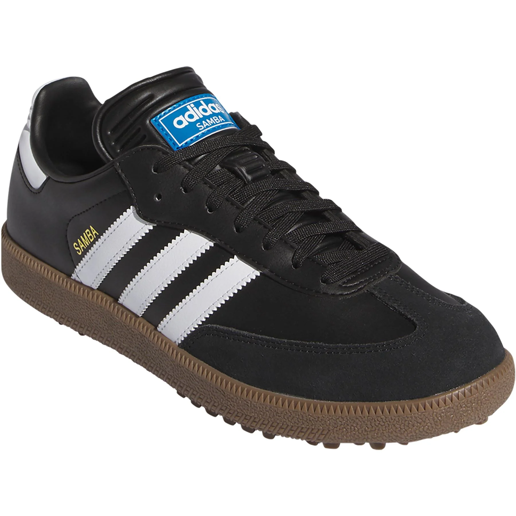 Samba Spikeless Golf Shoes Black/White - Image 4