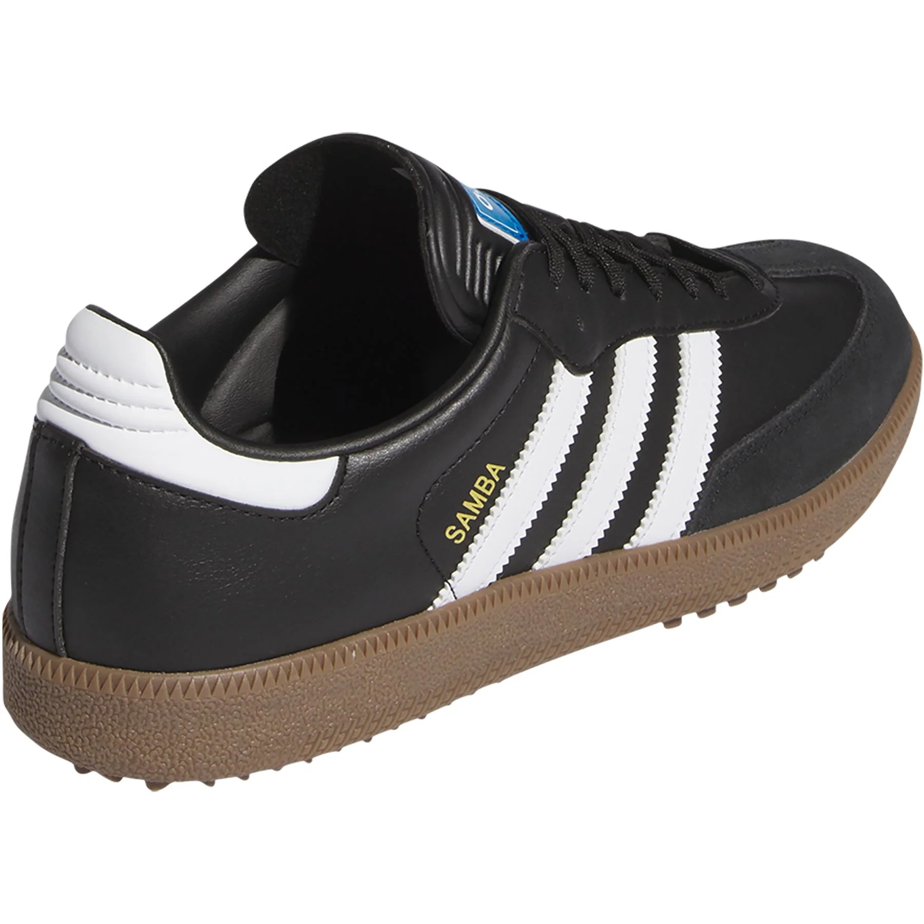 Samba Spikeless Golf Shoes Black/White - Image 5