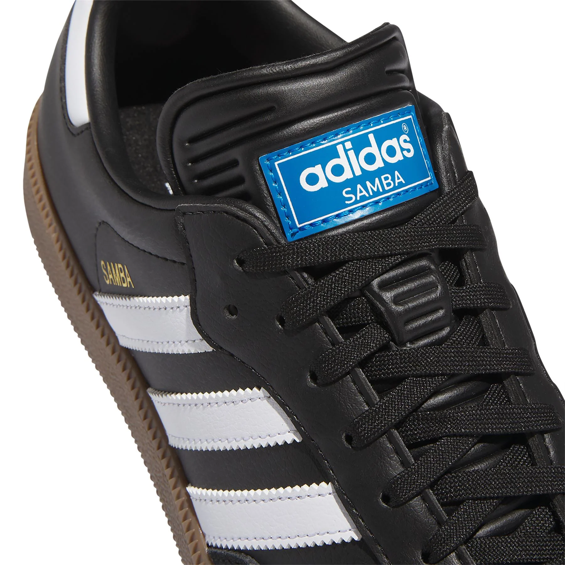 Samba Spikeless Golf Shoes Black/White - Image 6