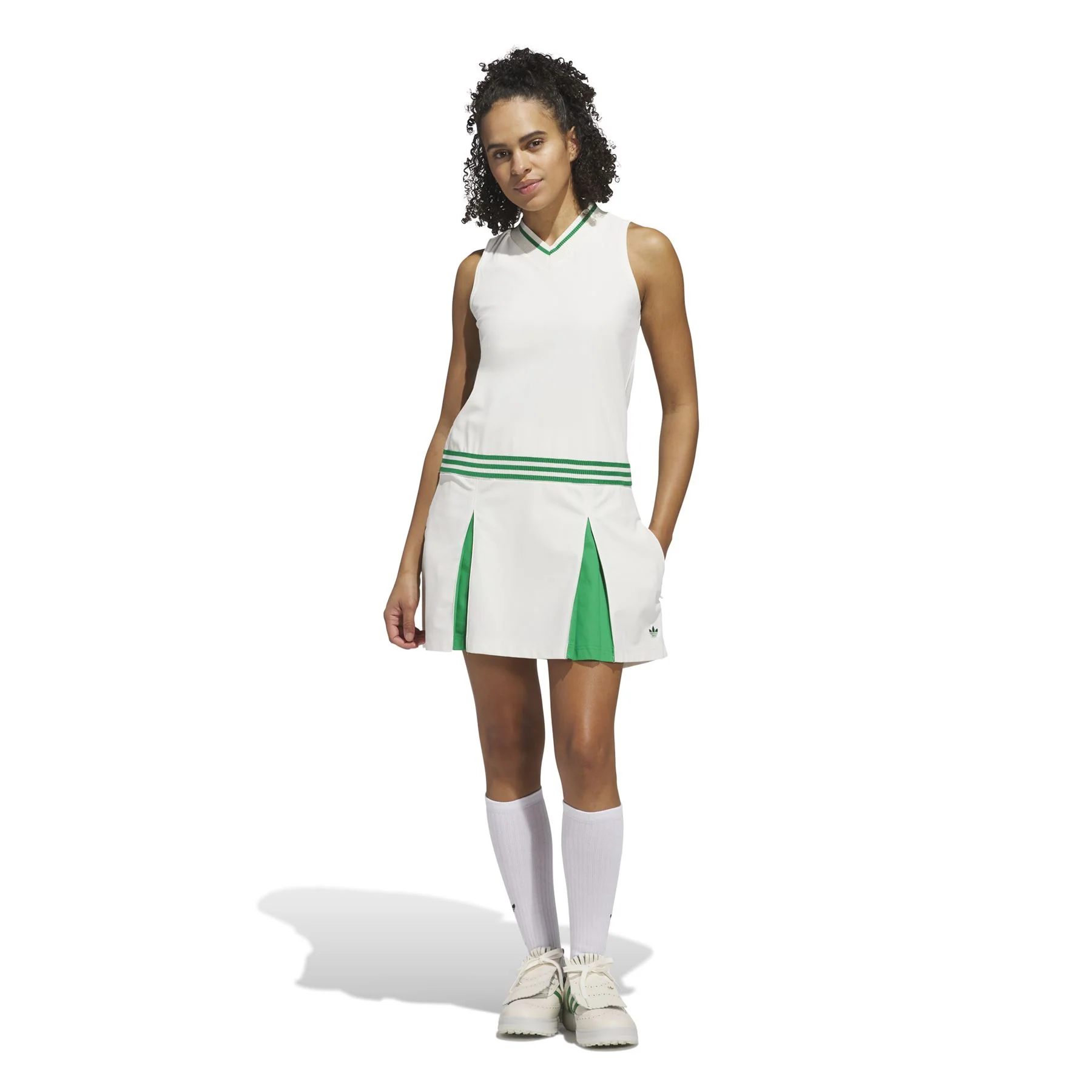Womens SL Dress Chalk White - Image 4