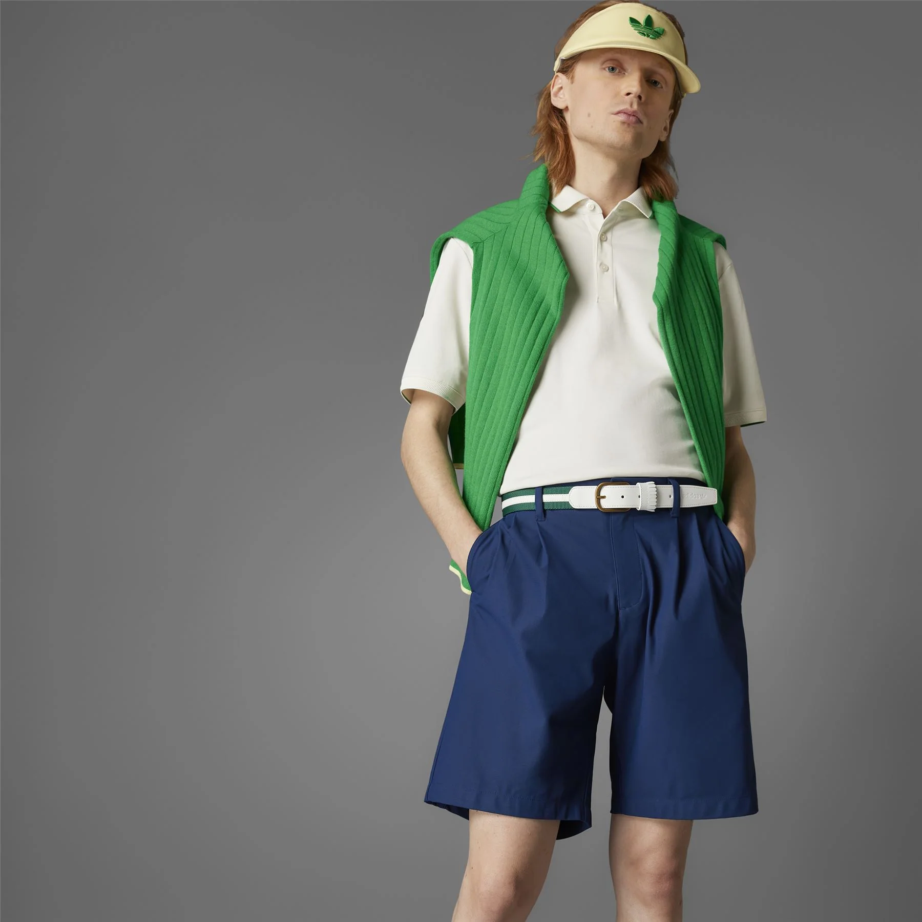 Twistknit Pleated Shorts Night Indigo - Image 4