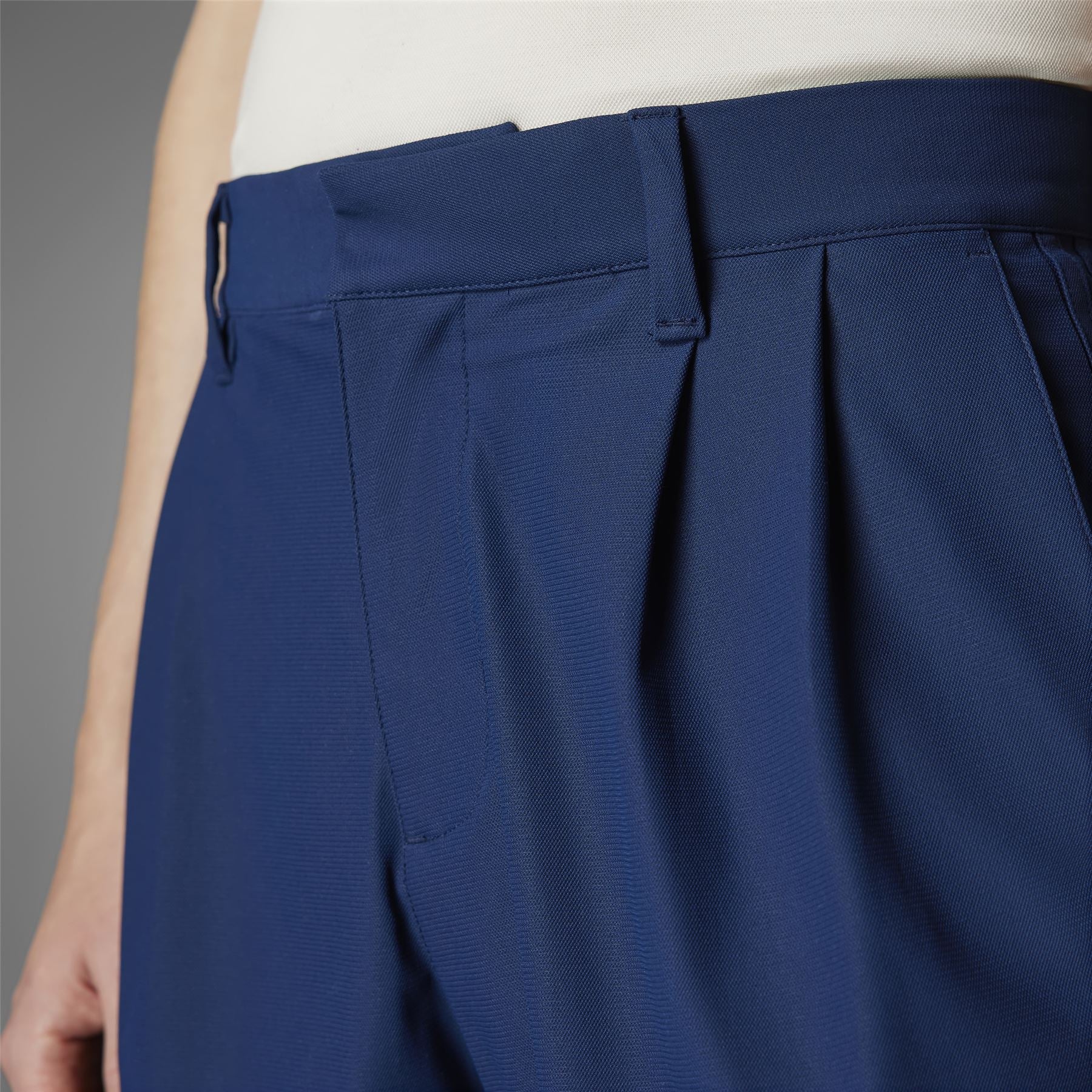 Twistknit Pleated Shorts Night Indigo - Image 7