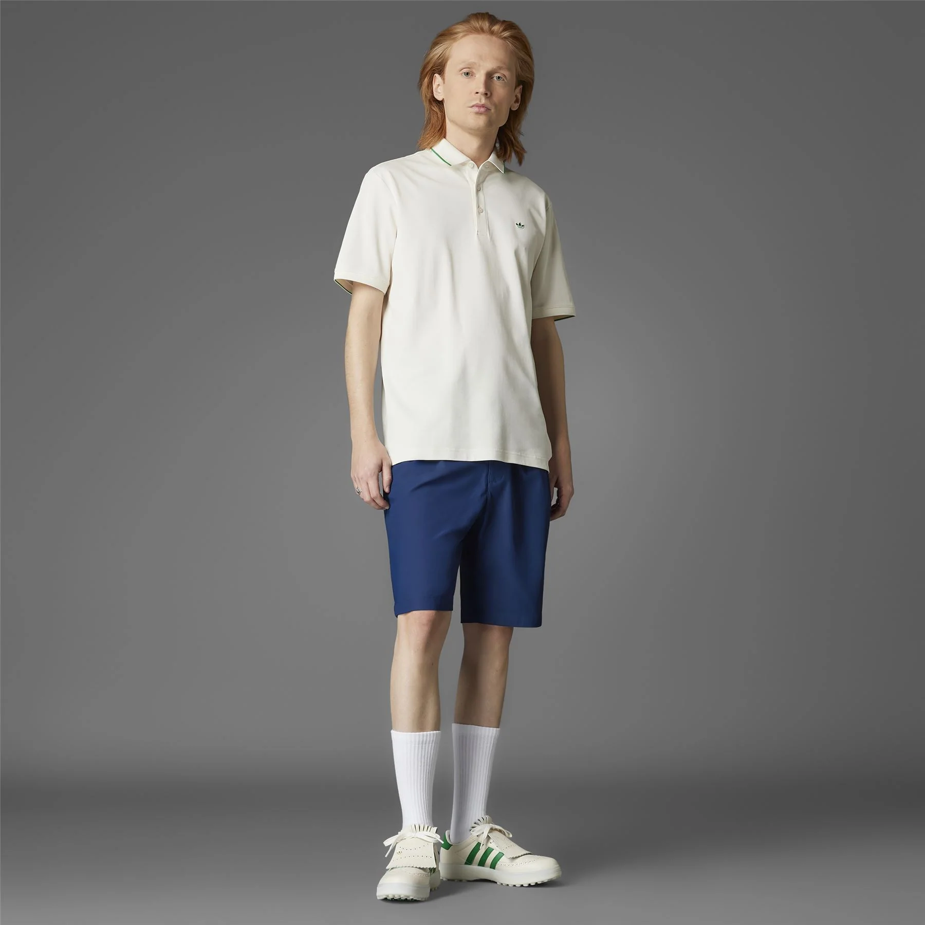Twistknit Trefoil Polo Chalk White - Image 3
