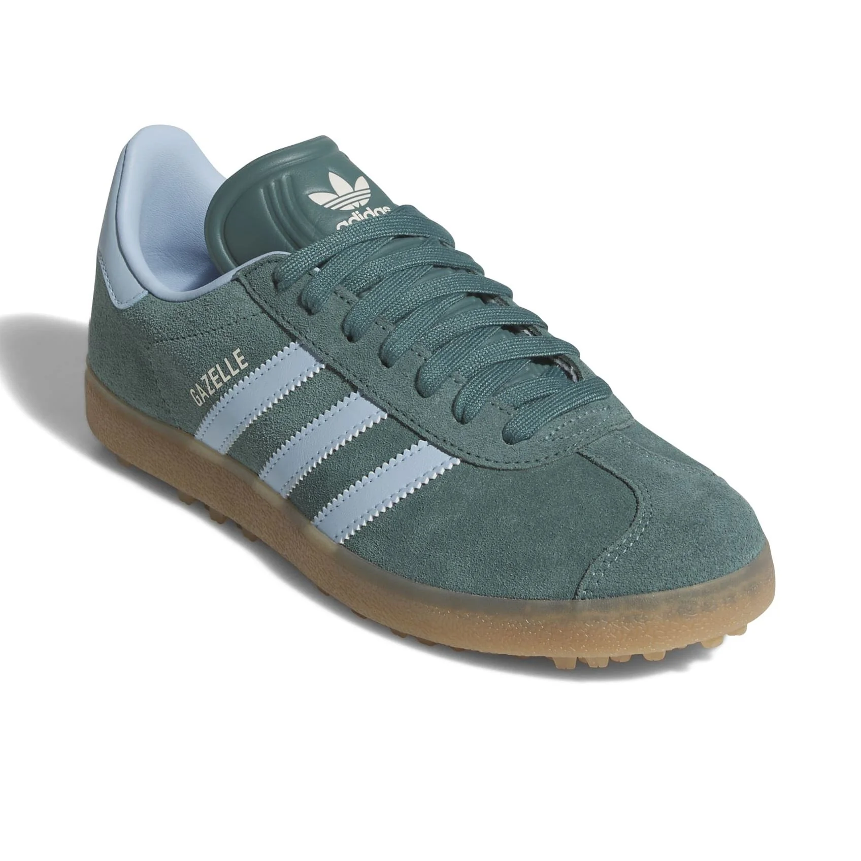 Womens Gazelle Spikeless Golf Shoes Preloved Teal/Clear Sky/Gum - Image 4