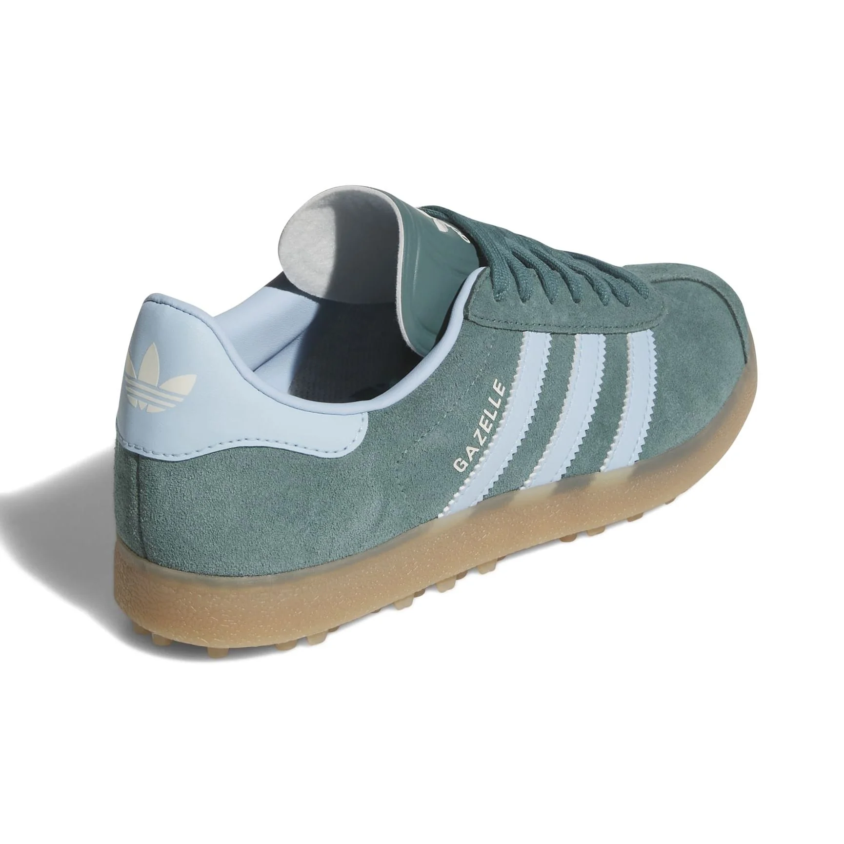 Womens Gazelle Spikeless Golf Shoes Preloved Teal/Clear Sky/Gum - Image 5