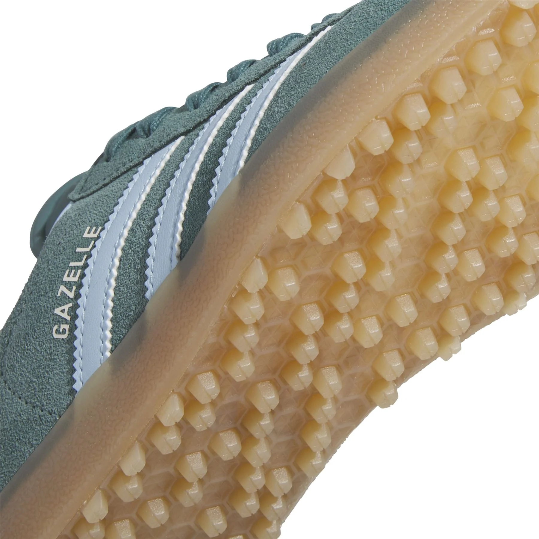 Womens Gazelle Spikeless Golf Shoes Preloved Teal/Clear Sky/Gum - Image 6